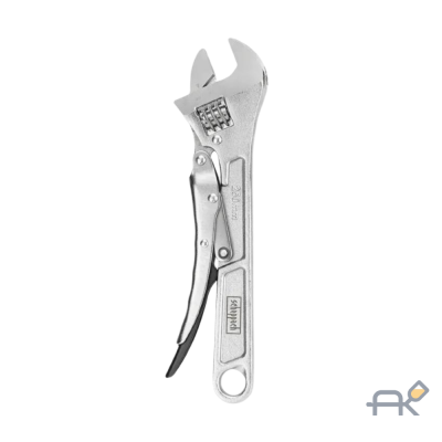 Ключ разводной с зажимом 250мм Sch-614D250 (66194)