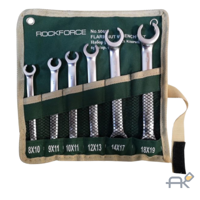 Набор ключей разрезных 6пр.(8х10.9х11.10х11.12х13.14х17.18х19мм).на полотне (RF-5066P)