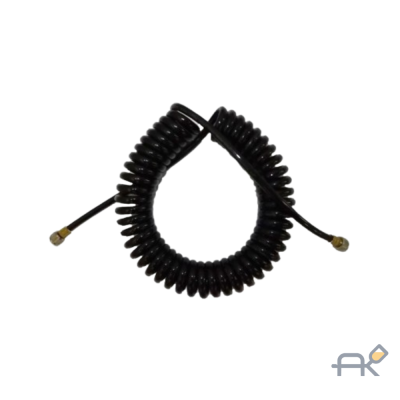 Шланг витой полиуретановый для аэрографа с резьбовыми наконечниками 1/8(F)x1/8(F)(3м)  (F-AP-1804)