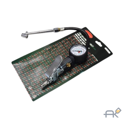 Пистолет для подкачки шин с манометром и наконечником для груз. колес(0-15bar).в блистере RF-STG-04 (26664)