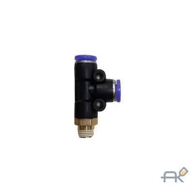 Фитинг Т-образный 8 мм. 1/4` НР Гамматест YPB08-02