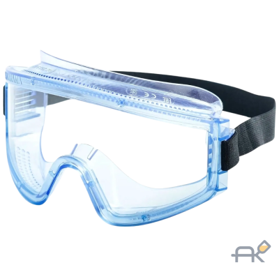 Очки закрытые панорамные СОМЗ ЗП2 PANORAMA прозрачные PL (PL- прозрачный материал Plexiglas CE. прямая вентиляция. светофильтр - прозрачный) (30211)