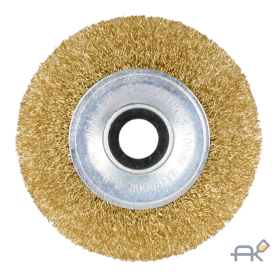 Щетка дисковая гофр.100ммх22мм GEPARD (GP0896-100) (GP0896-100)